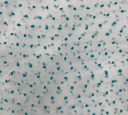 Madonna Organza Dyed Fabric (Two Tone)(Sky Blue on White 7)