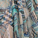 Print On Poly Flat Chiffon Woven Fabric#19