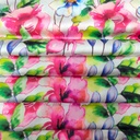 Print On Silky Satin Fabric#100