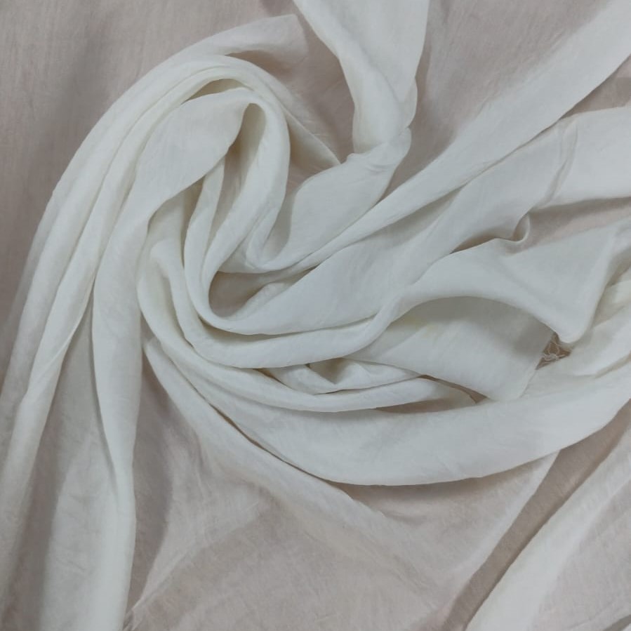 White French Rayon Dyed Woven Fabric (65gm)