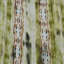 Brown Snake Skin Print On Korean Satin SS2N KSPB72