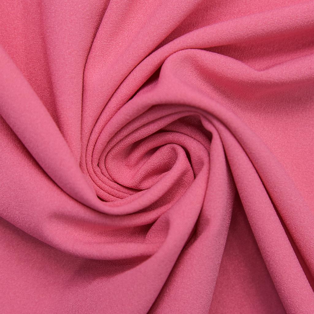 Crepe Georgette Lycra Dyed Fabric