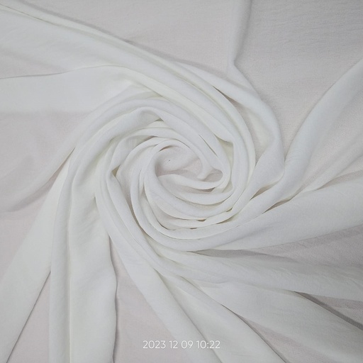 Latte Crepe Dyed Fabric