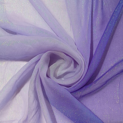 Rainbow Silk Georgette Dyed Fabric